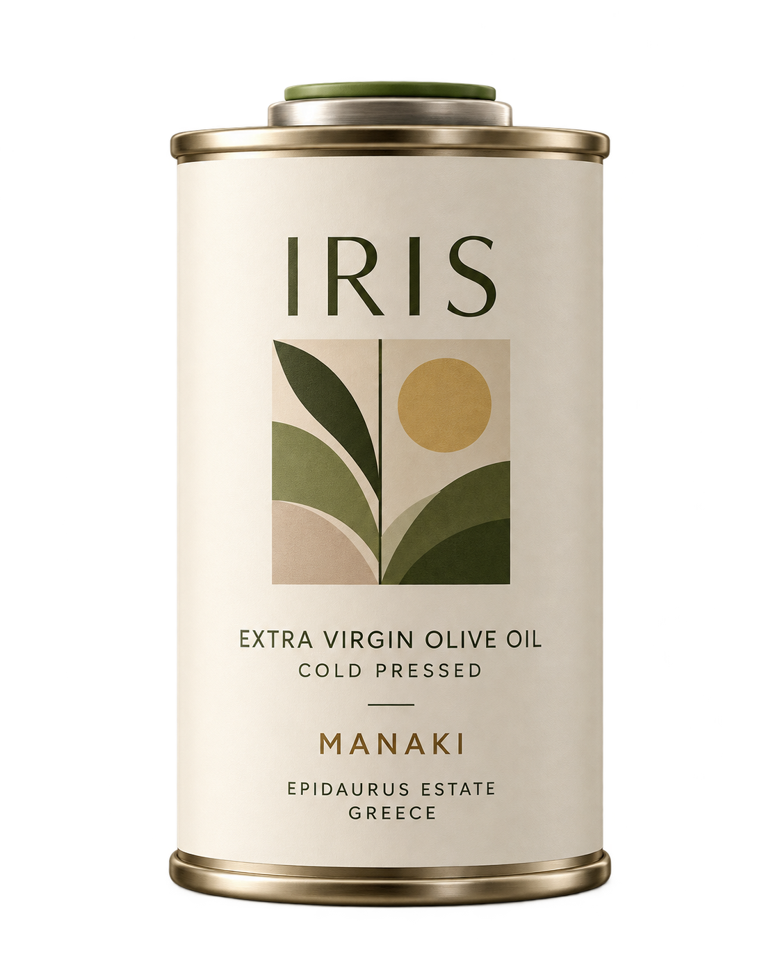 IRIS FARM Manaki extra virgin olive oil tin